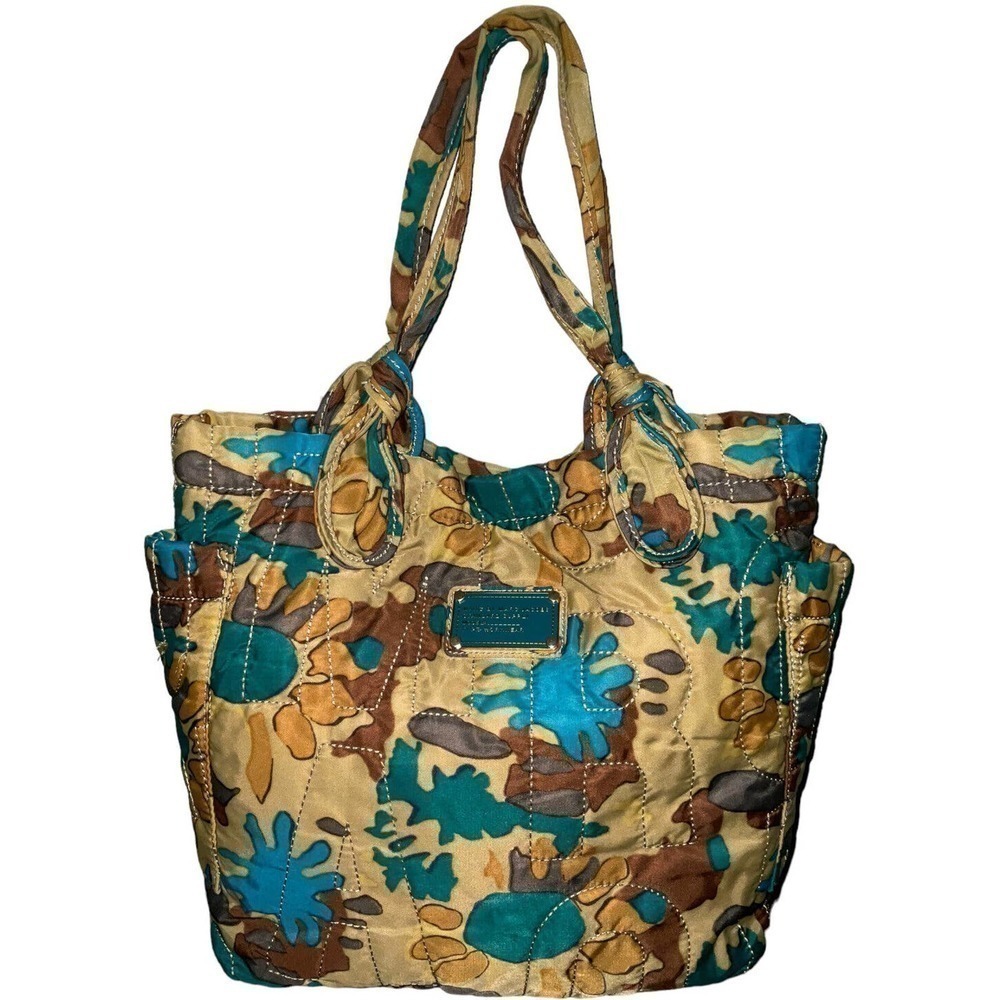 Marc by Marc Jacobs Pretty Nylon Tate Tote Green Medium Shoulder Bag - Picture 9 of 14
